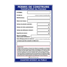 Panneau permis construire d'occasion  Cambrai