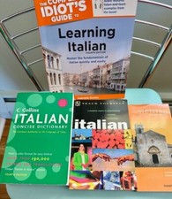 Italian language books for sale  Stratford