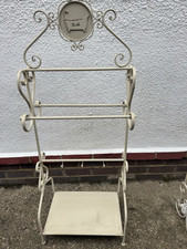wooden shabby chic towel rail for sale wooden shabby chic towel rail for sale BEXLEY
