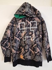 Minecraft green hoodie for sale  ISLEWORTH