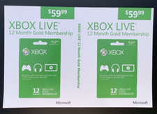 Xbox live promotional for sale  Mountain Home