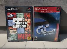 Grand Theft Auto III e Gran Turismo 3 A Spec jogos completos para PlayStation 2, usado comprar usado  Enviando para Brazil