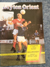 Leyton orient programmes for sale  CROWTHORNE