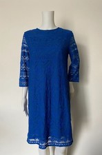 Robe bleue dentelle d'occasion  Saint-Louis