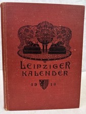 Leipziger kalender 1913 gebraucht kaufen  Vohenstrauß