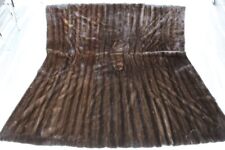 RECONDICIONADO NOVO COBERTOR DE PELE DE VISON MOGNO CAPA DE SOFÁ-CAMA TAMANHO 60" X 80" comprar usado  Enviando para Brazil