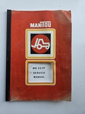 Manitou mb25pf forklift for sale  WOODBRIDGE