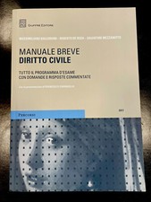 Manuale breve diritto usato  Siena
