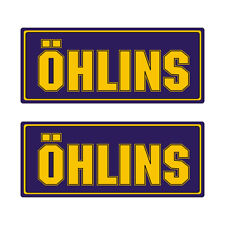 Stickers plastifiés ohlins d'occasion  France