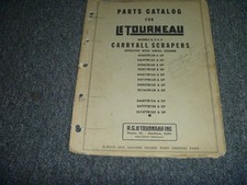 Letourneau models carryall for sale  Dubuque