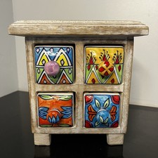 Apothecary ceramic drawers for sale  Mapleton