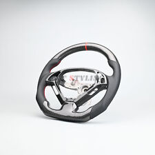 Volante de fibra de carbono aparado novamente adequado para Infiniti G25 G37 G35 2007-13 comprar usado  Enviando para Brazil