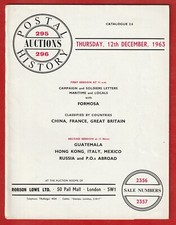 Catalogue postal history for sale  WEST WICKHAM