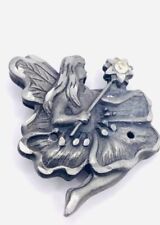 Sparkling pewter fairy for sale  Porterville
