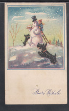 Cartolina buon natale usato  Italia