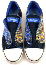 Tênis Ed Hardy Masculino 12 Y2K Tiger Pirate Sem Renda Tênis Tatuagem comprar usado  Enviando para Brazil