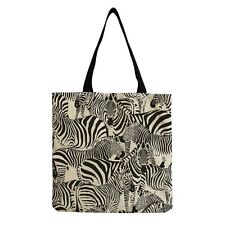 Large zebra tote for sale  Far Rockaway