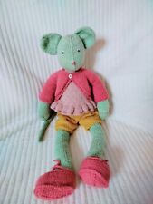 Mysza Amigurumi szydełko druty hand made maskotka rękodzieło  na sprzedaż  PL