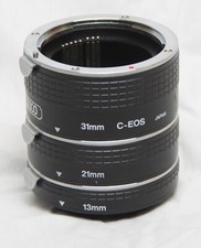 Macro lens tubes for sale  YORK
