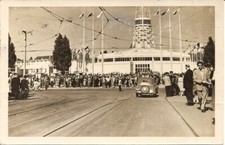 Poznań, Poland 1957 Wystawa RPPC Samochody, Ludzie na sprzedaż  Wysyłka do Poland