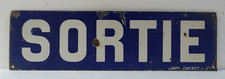 Plaque émaillée ancienne d'occasion  Montluçon