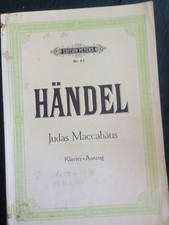 Konvolut chornoten händel gebraucht kaufen  München