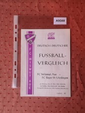 Fußballprogramm wismut aue gebraucht kaufen  Chemnitz