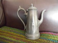 Coffee pot pewter for sale  MARKET DRAYTON