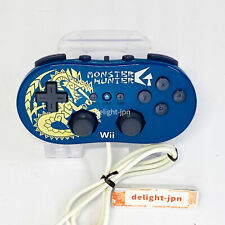 Controle Nintendo OFICIAL Wii Classic Pro Monster Hunter edição limitada LE comprar usado  Enviando para Brazil