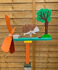 Hedgehog whirligig garden for sale  STOKE-ON-TRENT