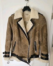 Damen lammfelljacke aviator gebraucht kaufen  Hennef