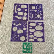 Geometric stencils template for sale  Morgan Hill
