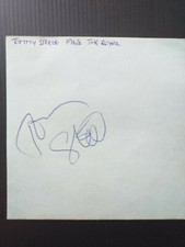 Signed page tommy for sale  ROMFORD