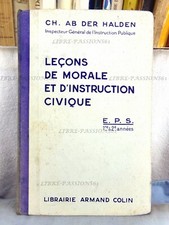 Leçons morale instruction d'occasion  Argentan