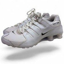 Tênis de corrida Nike Shox NZ masculino tamanho 11.5 501524-106 branco preto limitado comprar usado  Enviando para Brazil