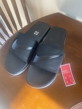 Chinelo casual masculino Nike Air Max Cirro Slide tamanho 12 preto DC1460-004 comprar usado  Enviando para Brazil