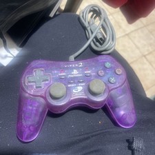 Controle Nyko Platinum Series Viper 2 PlayStation PS2 PS1 roxo (AP), usado comprar usado  Enviando para Brazil