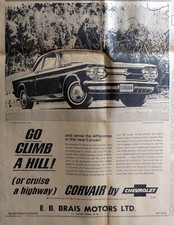 1964 canadian chevrolet d'occasion  Expédié en Belgium