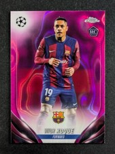 2023-24 Topps Chrome VITOR ROQUE RC refrator de lava rosa SP FC Barcelona #28 comprar usado  Enviando para Brazil
