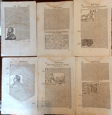 Pag. cosmographia universale usato  Varano Borghi