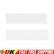 Tapete de bancada de silicone antiderrapante bandeja de drenagem almofada de secagem de louça (branco) comprar usado  Enviando para Brazil
