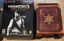Uncharted 3 Drake's Deception Collector's Edition PS3 Playstation 3 com Steelbook, usado comprar usado  Enviando para Brazil