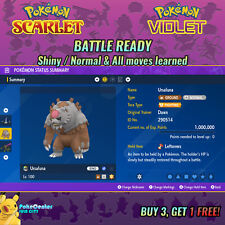 URSALUNA LUA DE SANGUE ⚡ POKEMON VIOLETA ESCARLATE ⚡ NORMAL ⚡ 6IV PRONTO PARA BATALHA ⚡ comprar usado  Enviando para Brazil