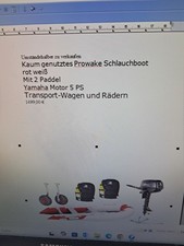 Stabiles schlauchboot erhalten gebraucht kaufen  Glauchau