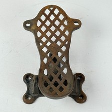 Pedal antigo de máquina de ferro fundido com design intrincado de treliça rústica  comprar usado  Enviando para Brazil