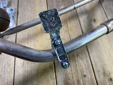 Usado, LÂMPADA DE METAL DURO VINTAGE ANTIGA BICICLETA SUPORTE DE LUZ GUIDÃO SUPORTE DESLIZANTE comprar usado  Enviando para Brazil