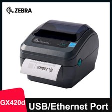 Usado, Impressora de Etiqueta Térmica Direta Desktop Zebra GX420d com Porta Ethernet/USB comprar usado  Enviando para Brazil