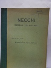 Necchi istruzioni per usato Necchi istruzioni per usato  Sesto San Giovanni