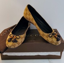 Gucci ballerine tessuto usato  Tribiano