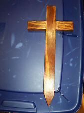 Wooden handmade cross for sale  Drums